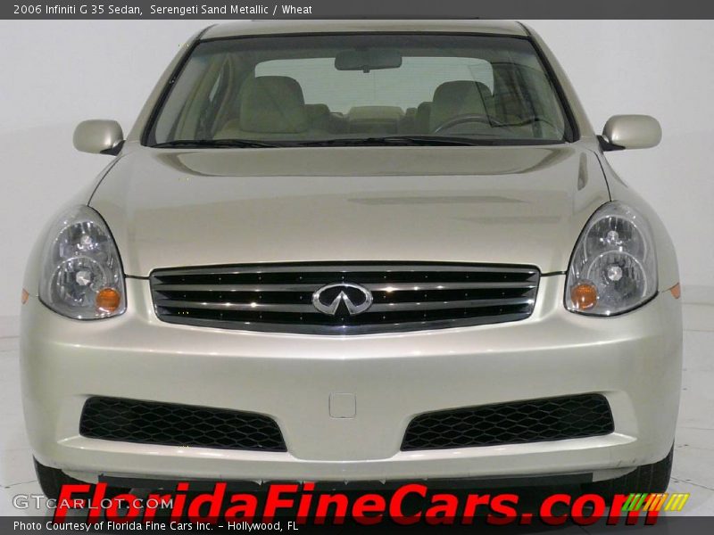 Serengeti Sand Metallic / Wheat 2006 Infiniti G 35 Sedan