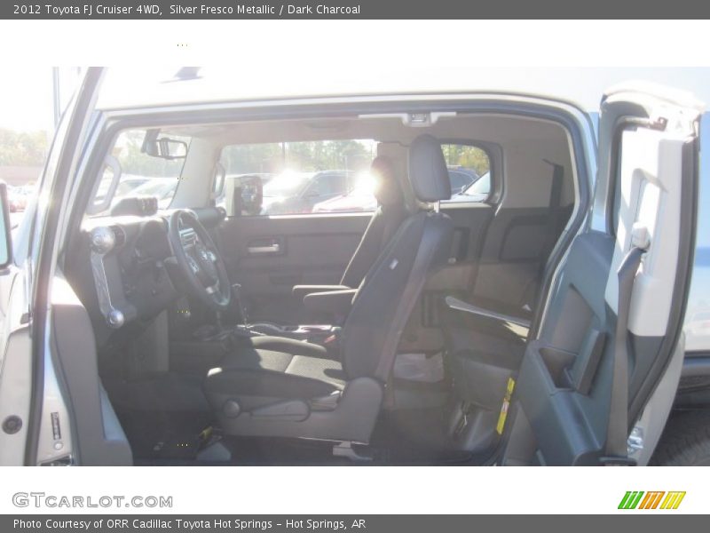 Silver Fresco Metallic / Dark Charcoal 2012 Toyota FJ Cruiser 4WD