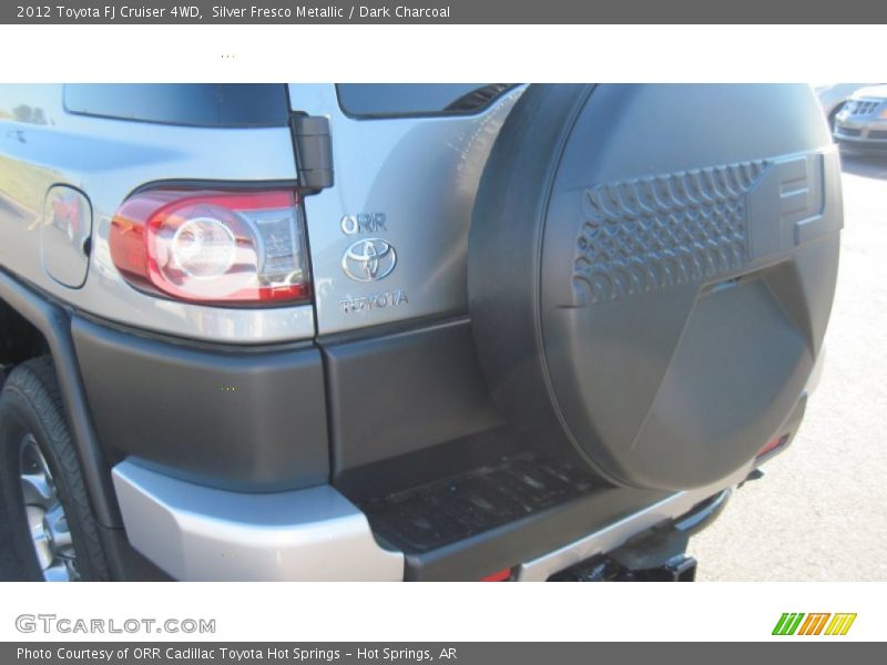 Silver Fresco Metallic / Dark Charcoal 2012 Toyota FJ Cruiser 4WD