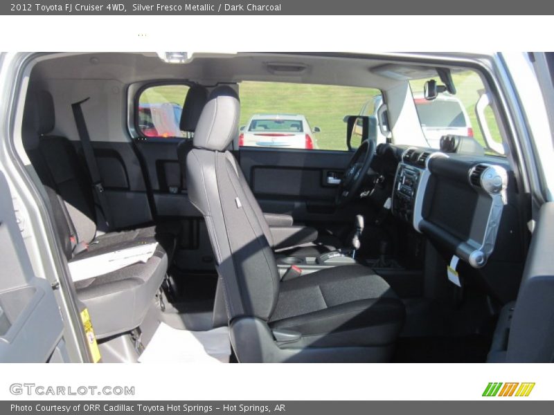 Silver Fresco Metallic / Dark Charcoal 2012 Toyota FJ Cruiser 4WD