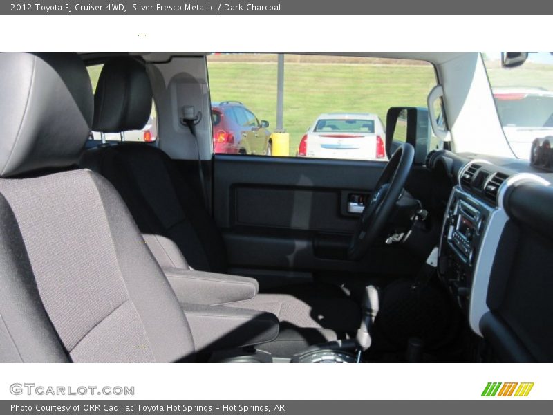 Silver Fresco Metallic / Dark Charcoal 2012 Toyota FJ Cruiser 4WD