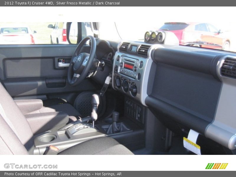 Silver Fresco Metallic / Dark Charcoal 2012 Toyota FJ Cruiser 4WD