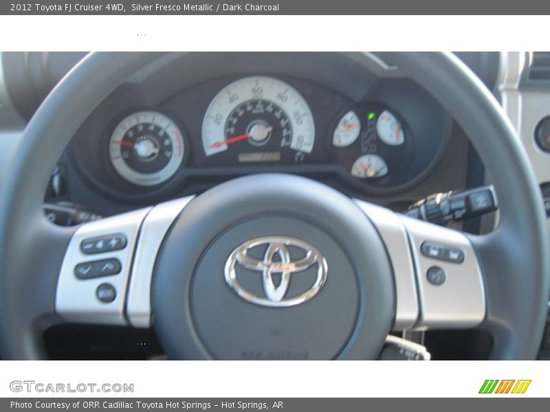 Silver Fresco Metallic / Dark Charcoal 2012 Toyota FJ Cruiser 4WD