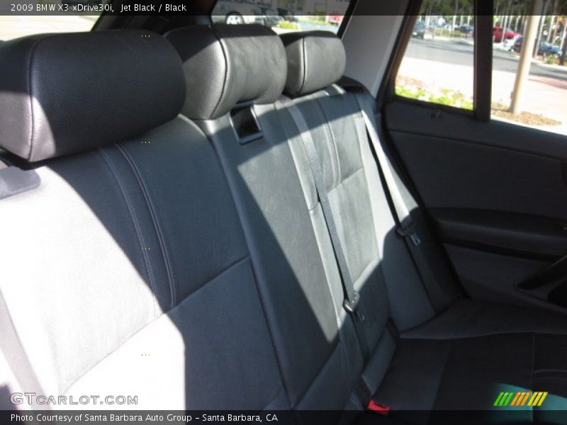 Jet Black / Black 2009 BMW X3 xDrive30i
