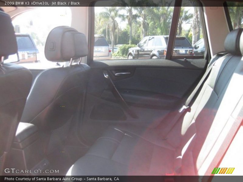 Jet Black / Black 2009 BMW X3 xDrive30i