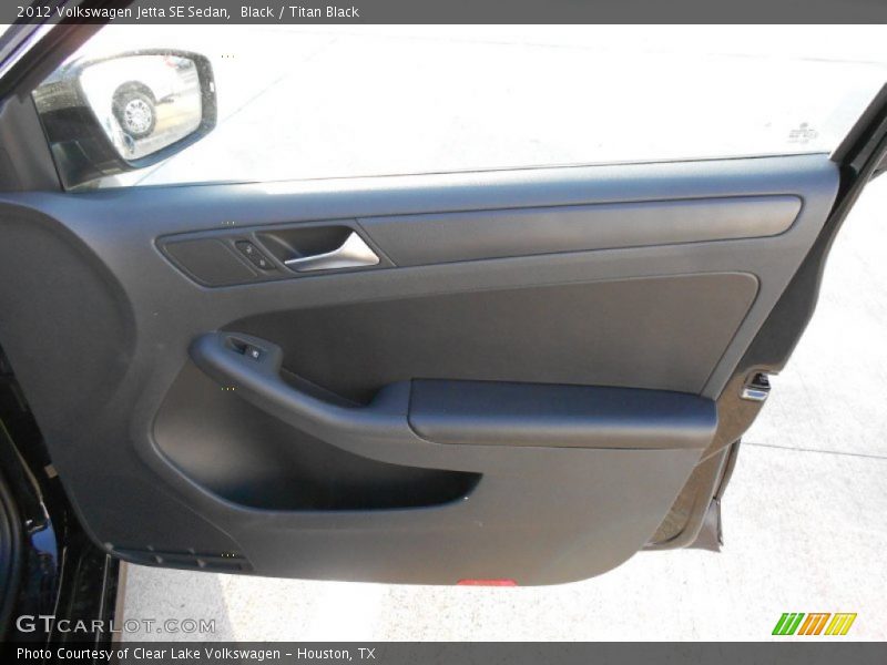 Black / Titan Black 2012 Volkswagen Jetta SE Sedan