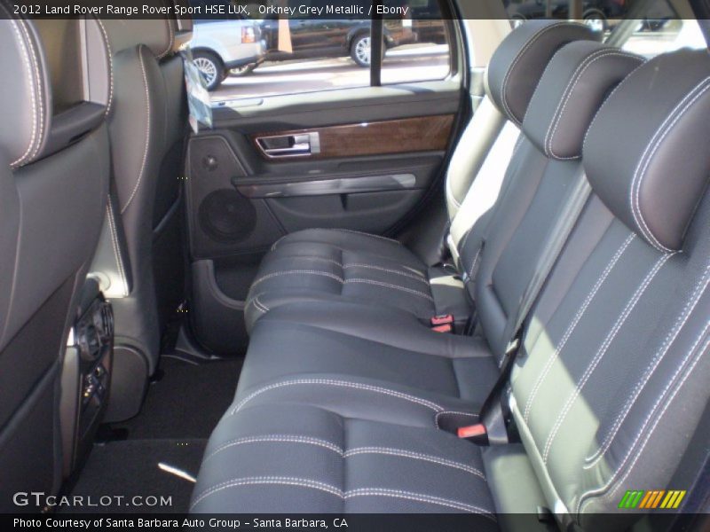  2012 Range Rover Sport HSE LUX Ebony Interior