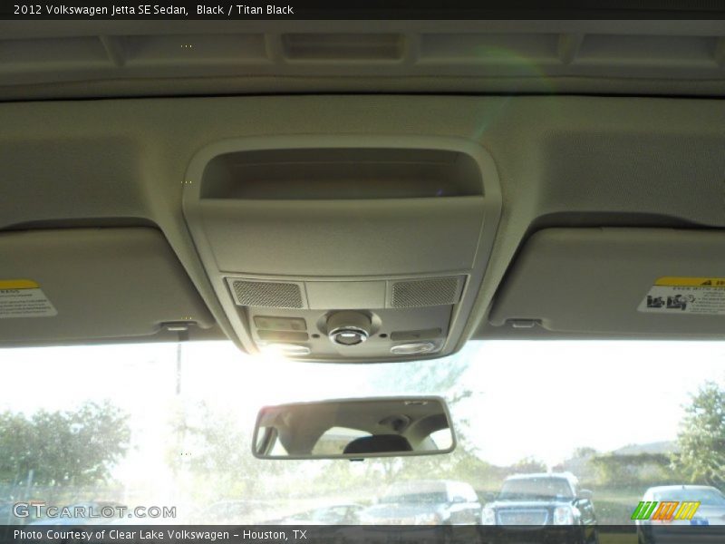 Black / Titan Black 2012 Volkswagen Jetta SE Sedan