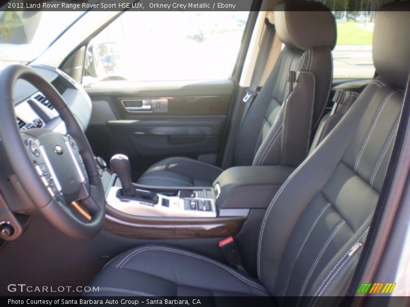  2012 Range Rover Sport HSE LUX Ebony Interior