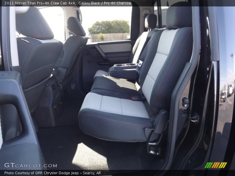 Galaxy Black / Pro 4X Charcoal 2011 Nissan Titan Pro-4X Crew Cab 4x4