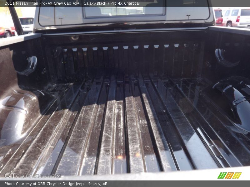 Galaxy Black / Pro 4X Charcoal 2011 Nissan Titan Pro-4X Crew Cab 4x4