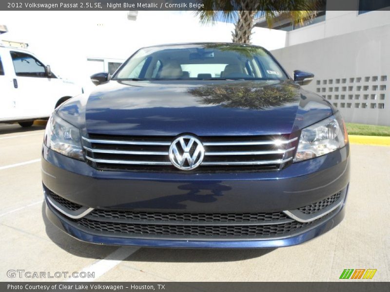 Night Blue Metallic / Cornsilk Beige 2012 Volkswagen Passat 2.5L SE