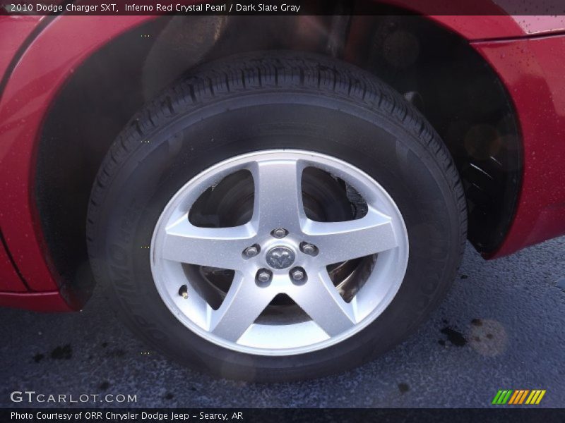 Inferno Red Crystal Pearl / Dark Slate Gray 2010 Dodge Charger SXT