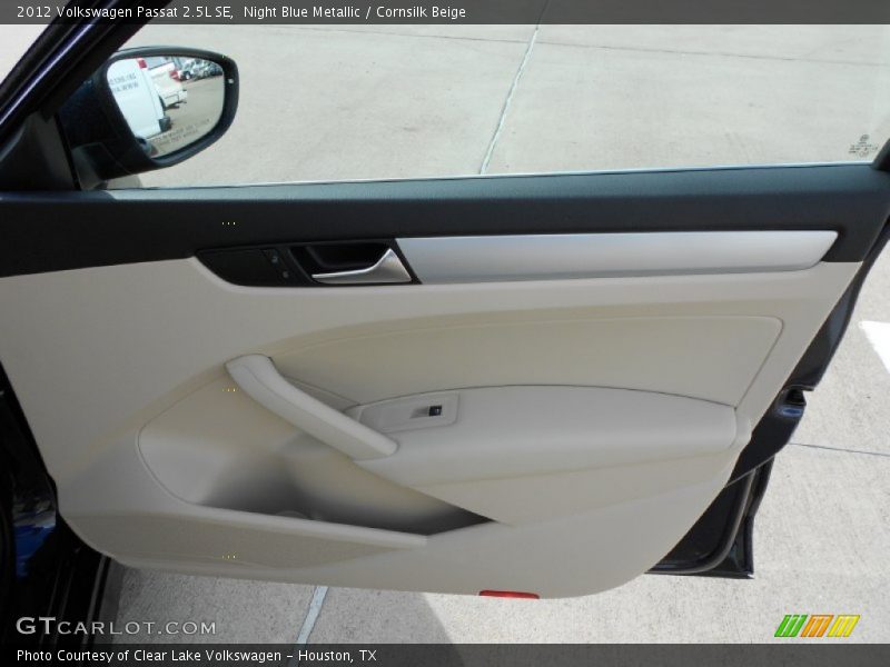 Night Blue Metallic / Cornsilk Beige 2012 Volkswagen Passat 2.5L SE