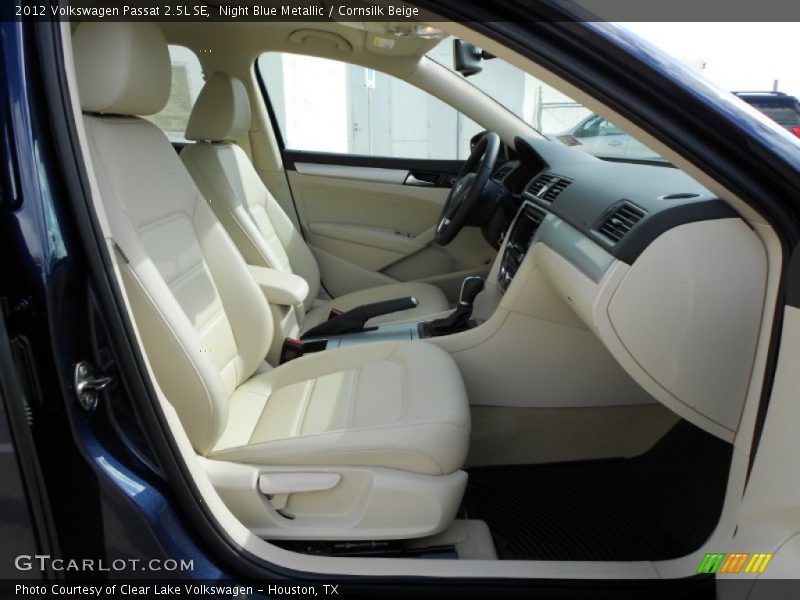  2012 Passat 2.5L SE Cornsilk Beige Interior
