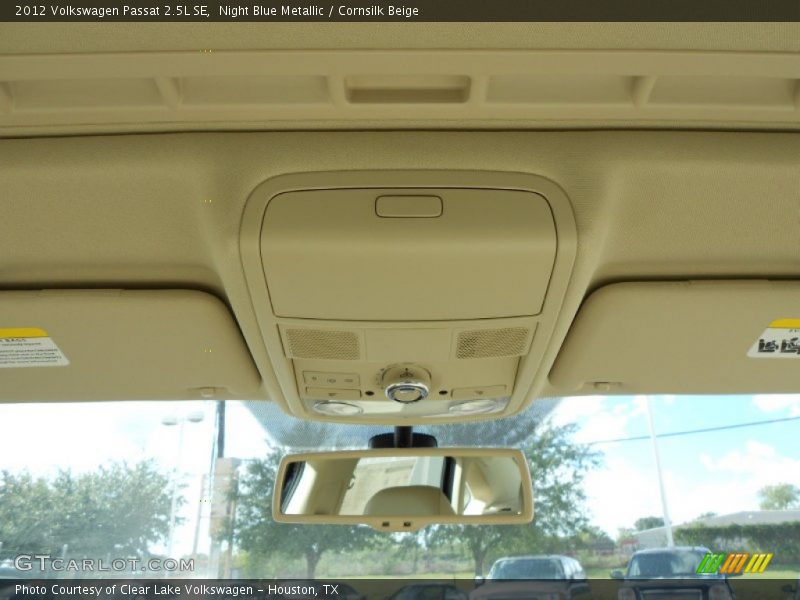 Night Blue Metallic / Cornsilk Beige 2012 Volkswagen Passat 2.5L SE