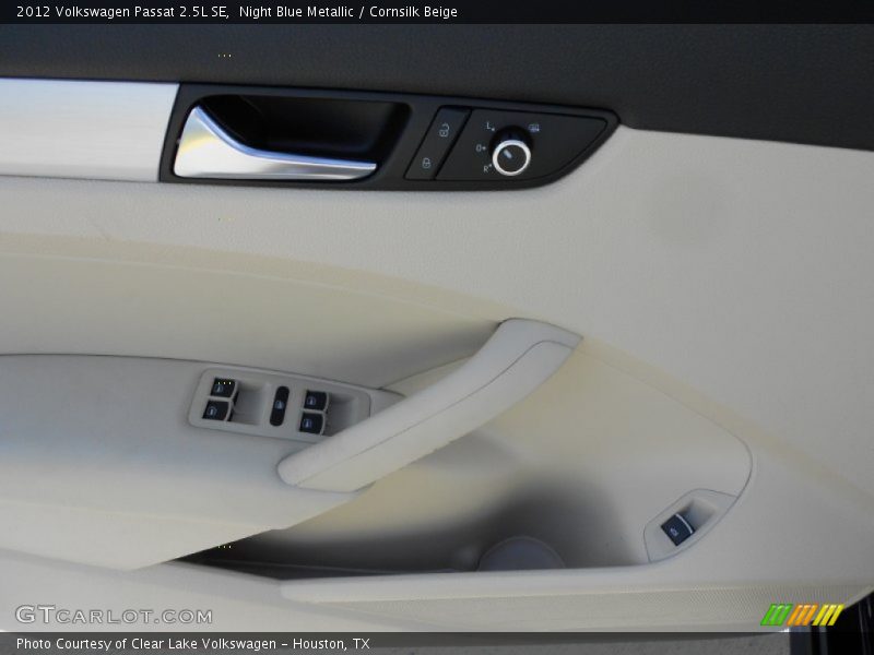Night Blue Metallic / Cornsilk Beige 2012 Volkswagen Passat 2.5L SE