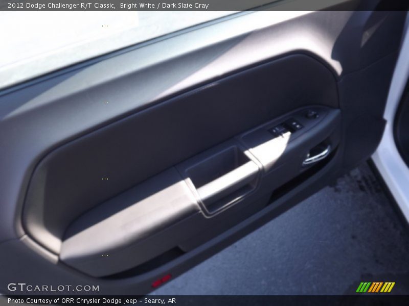 Bright White / Dark Slate Gray 2012 Dodge Challenger R/T Classic
