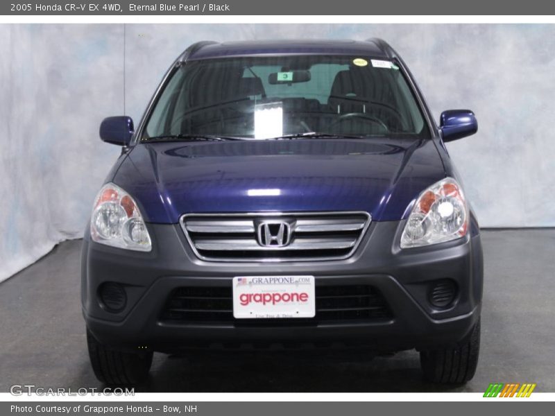 Eternal Blue Pearl / Black 2005 Honda CR-V EX 4WD