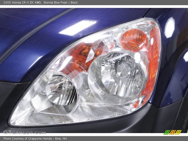 Eternal Blue Pearl / Black 2005 Honda CR-V EX 4WD