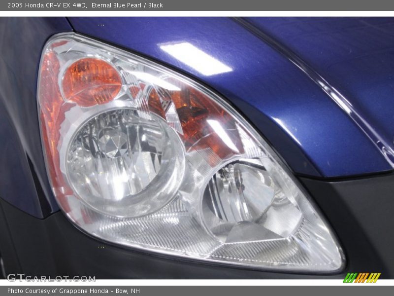Eternal Blue Pearl / Black 2005 Honda CR-V EX 4WD