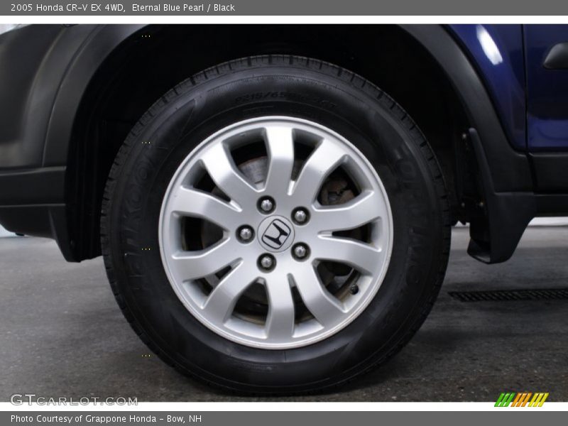 Eternal Blue Pearl / Black 2005 Honda CR-V EX 4WD