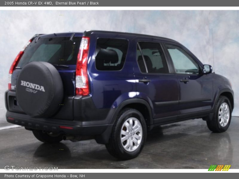 Eternal Blue Pearl / Black 2005 Honda CR-V EX 4WD