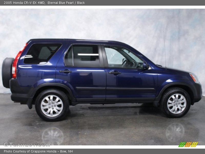 Eternal Blue Pearl / Black 2005 Honda CR-V EX 4WD