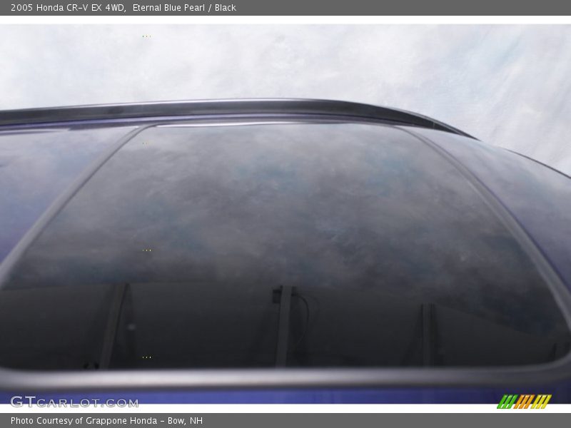 Eternal Blue Pearl / Black 2005 Honda CR-V EX 4WD