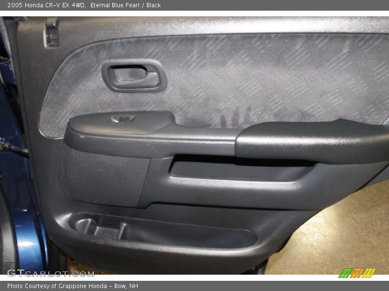 Eternal Blue Pearl / Black 2005 Honda CR-V EX 4WD