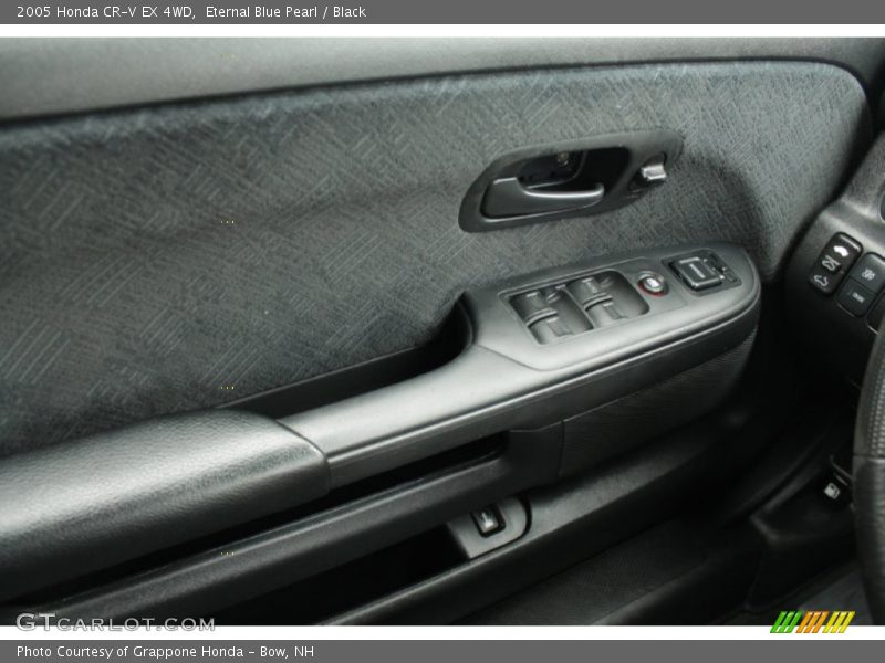 Eternal Blue Pearl / Black 2005 Honda CR-V EX 4WD
