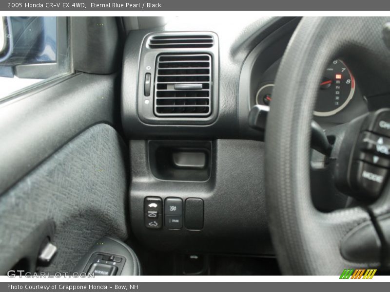 Eternal Blue Pearl / Black 2005 Honda CR-V EX 4WD