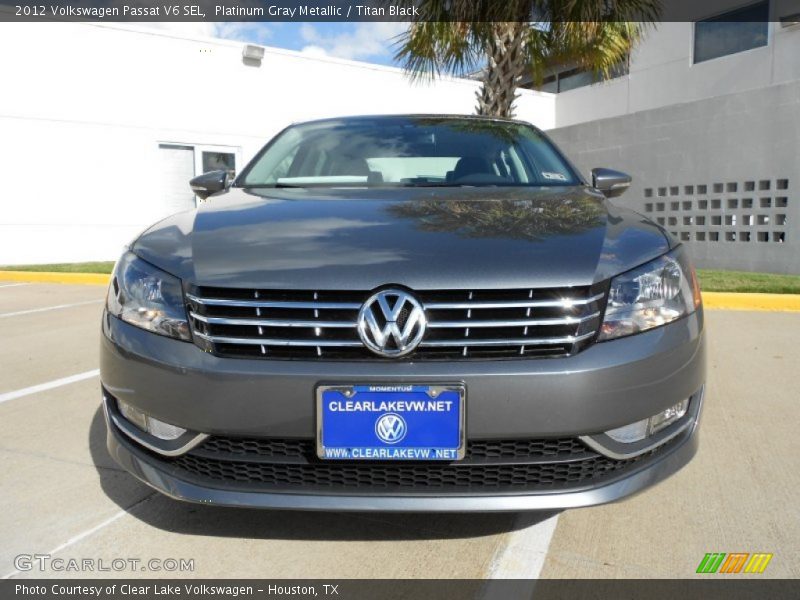 Platinum Gray Metallic / Titan Black 2012 Volkswagen Passat V6 SEL