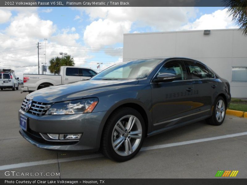 Platinum Gray Metallic / Titan Black 2012 Volkswagen Passat V6 SEL