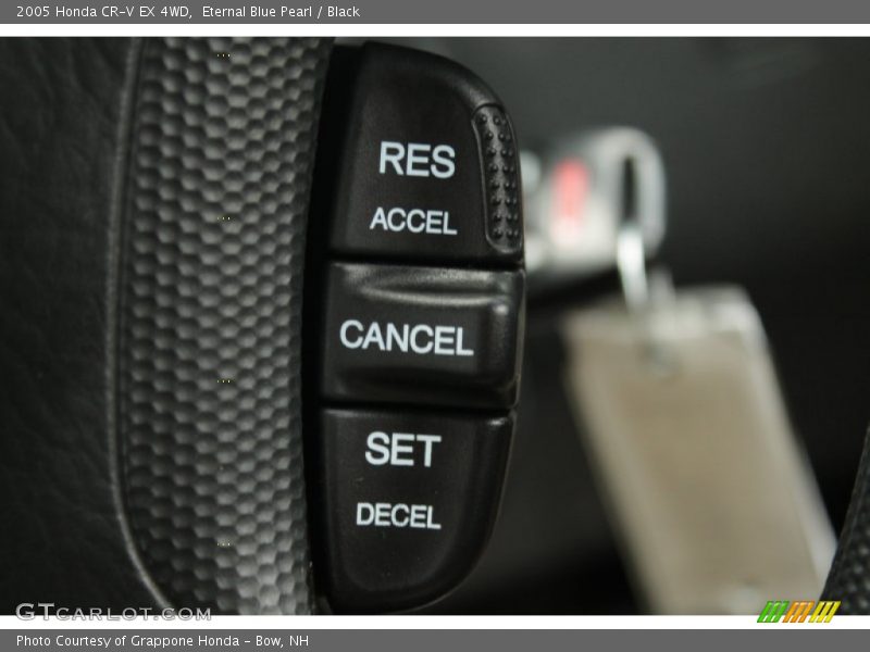 Eternal Blue Pearl / Black 2005 Honda CR-V EX 4WD