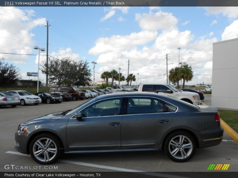 Platinum Gray Metallic / Titan Black 2012 Volkswagen Passat V6 SEL