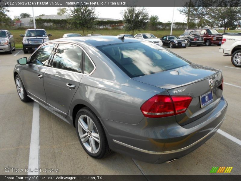 Platinum Gray Metallic / Titan Black 2012 Volkswagen Passat V6 SEL