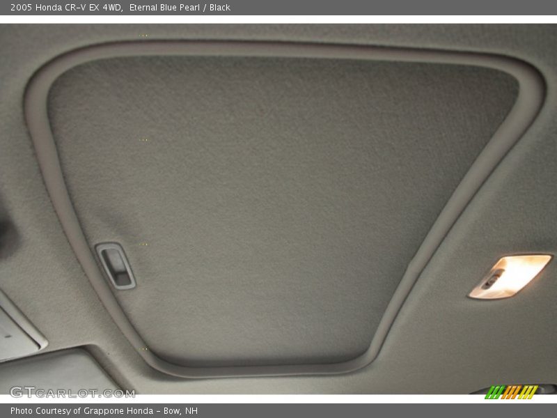 Eternal Blue Pearl / Black 2005 Honda CR-V EX 4WD