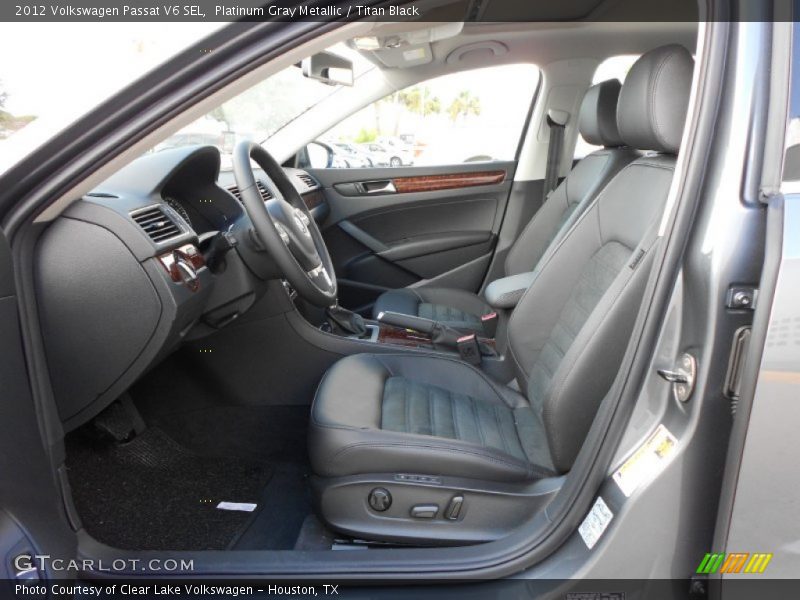  2012 Passat V6 SEL Titan Black Interior
