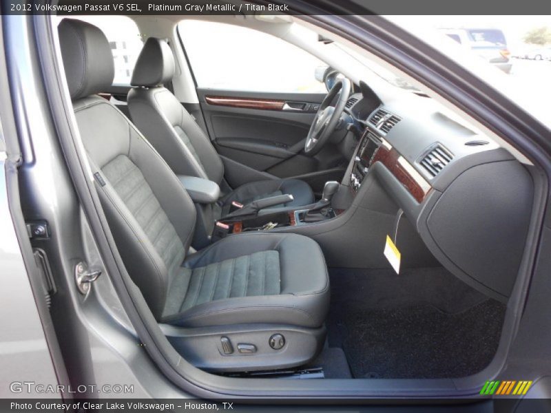  2012 Passat V6 SEL Titan Black Interior