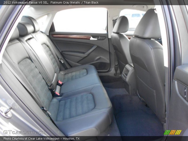  2012 Passat V6 SEL Titan Black Interior