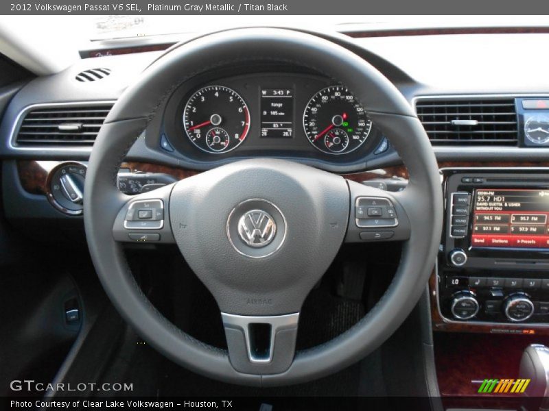  2012 Passat V6 SEL Steering Wheel