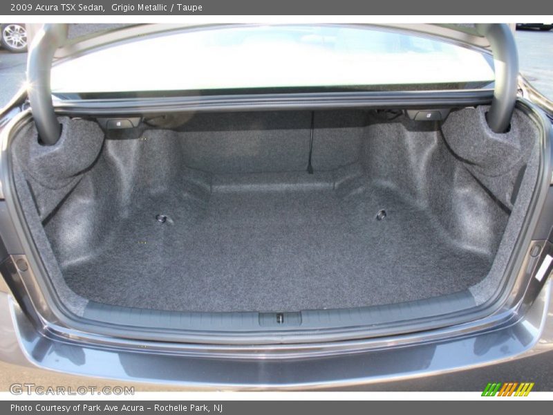 Grigio Metallic / Taupe 2009 Acura TSX Sedan