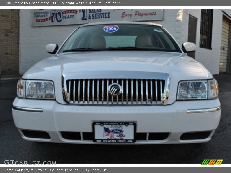 Vibrant White / Medium Light Stone 2006 Mercury Grand Marquis LS