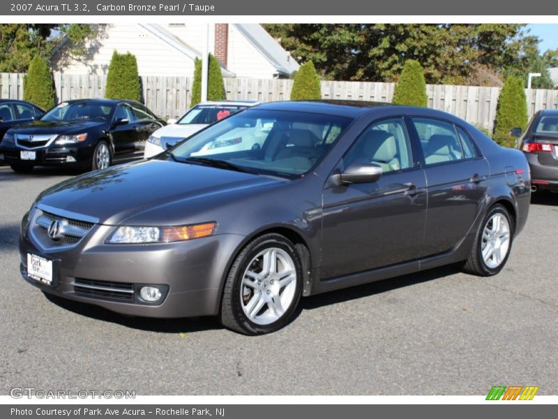 Carbon Bronze Pearl / Taupe 2007 Acura TL 3.2