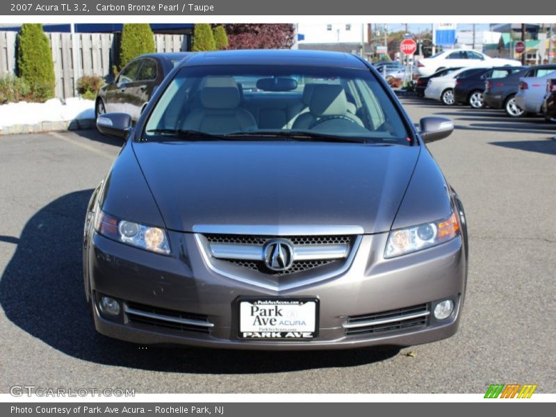 Carbon Bronze Pearl / Taupe 2007 Acura TL 3.2