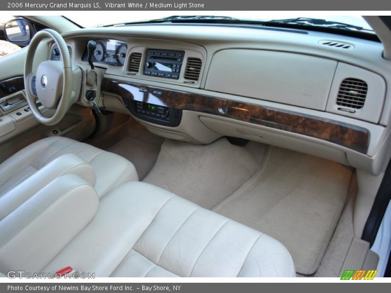 Vibrant White / Medium Light Stone 2006 Mercury Grand Marquis LS