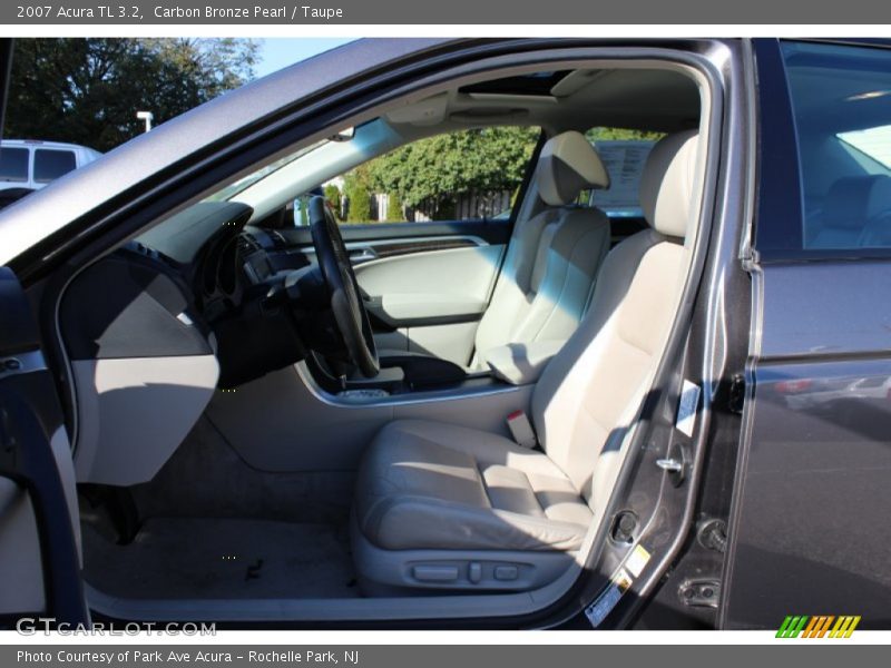 Carbon Bronze Pearl / Taupe 2007 Acura TL 3.2
