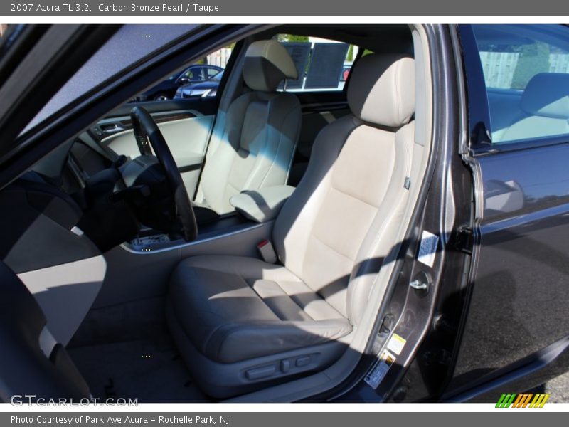 Carbon Bronze Pearl / Taupe 2007 Acura TL 3.2