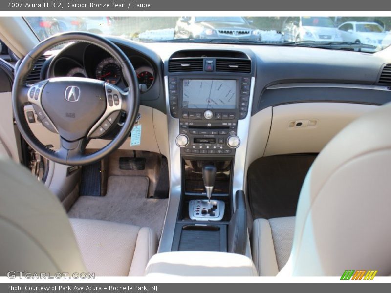Carbon Bronze Pearl / Taupe 2007 Acura TL 3.2